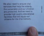Anti Cuts Campaigners Show Salford Mayor's Pledges
